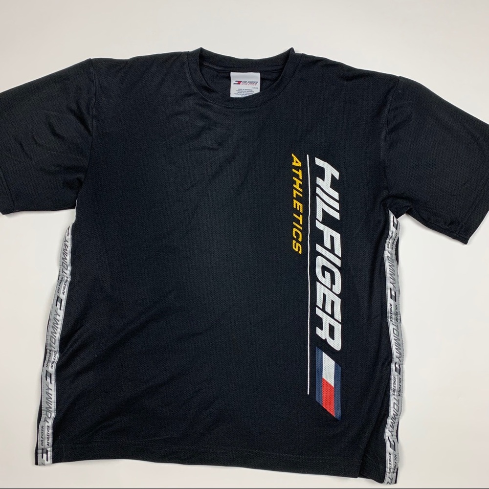 Vintage 90s Tommy Hilfiger Running Short Sleeve